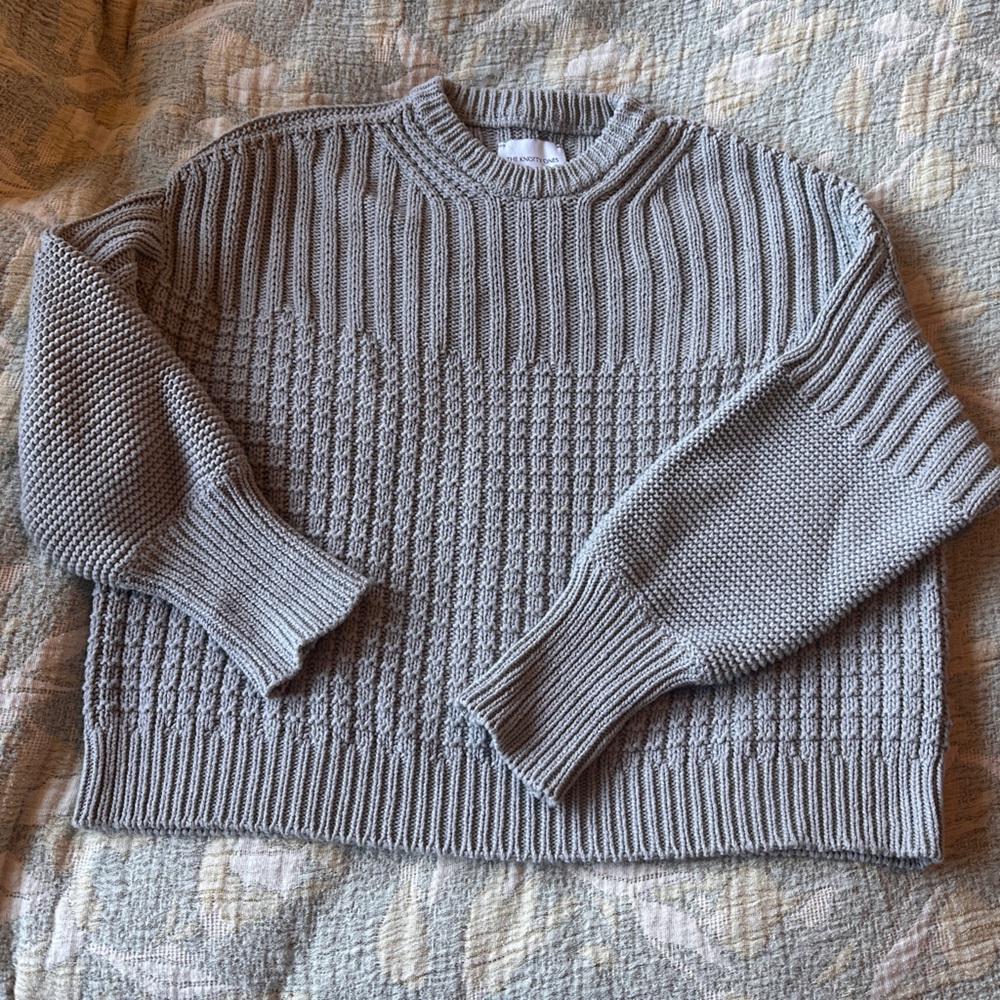 The Knotty Ones Delcia Sweater Cloud Grey size S - Picture 3 of 10